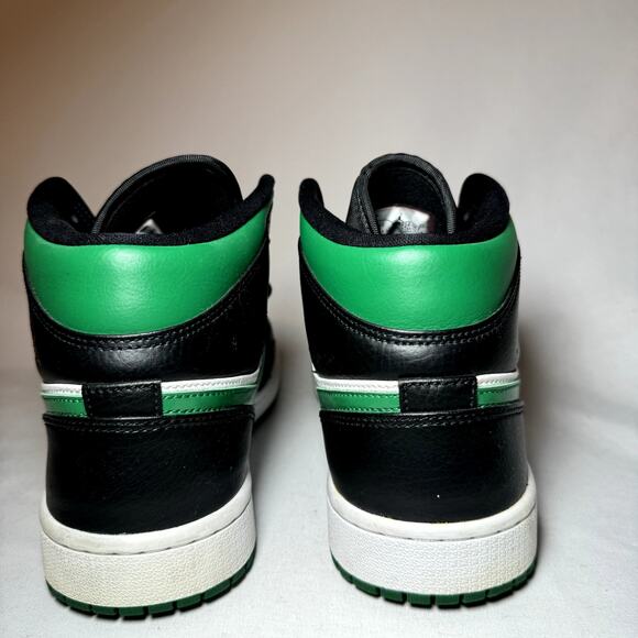 Size 9 - Nike Air Jordan 1 Mid Pine Green Men's Shoes - Picture 6 of 9